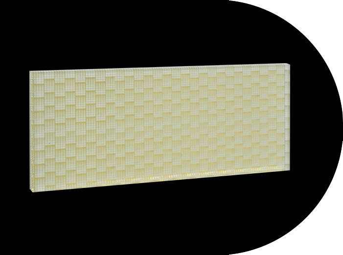 Vidrio laminado de arte espejo